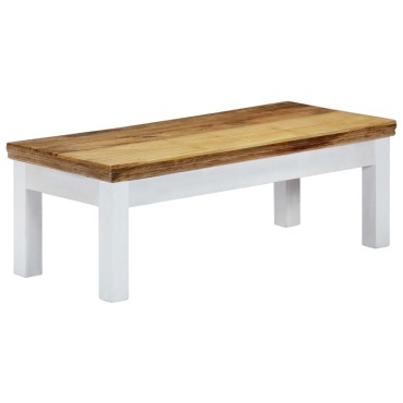 vidaXL Τραπεζάκι Σαλονιού 110x50x40cm από Μασίφ Ξύλο Μάνγκο 1 τεμ.