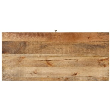 vidaXL Τραπεζάκι Σαλονιού 110x50x40cm από Μασίφ Ξύλο Μάνγκο 1 τεμ.