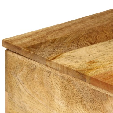 vidaXL Τραπεζάκι Σαλονιού 110x55x35cm από Μασίφ Ξύλο Μάνγκο 1 τεμ.