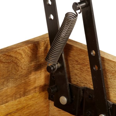 vidaXL Τραπεζάκι Σαλονιού 110x55x35cm από Μασίφ Ξύλο Μάνγκο 1 τεμ.