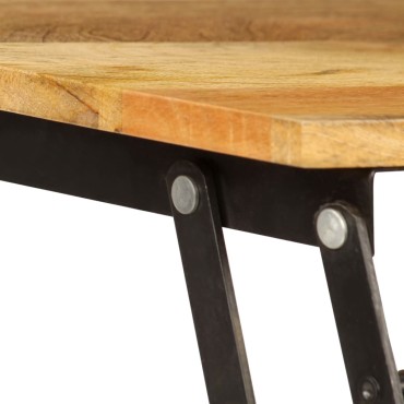 vidaXL Τραπεζάκι Σαλονιού 110x55x35cm από Μασίφ Ξύλο Μάνγκο 1 τεμ.