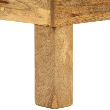 vidaXL Τραπεζάκι Σαλονιού 110x55x35cm από Μασίφ Ξύλο Μάνγκο 1 τεμ.