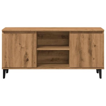 vidaXL Έπιπλο Τηλεόρασης Αρτισιανή Δρυς 102x35x50cm από Επεξεργ. Ξύλο