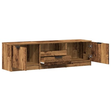vidaXL Έπιπλο Τηλεόρασης Παλιό Ξύλο 140x35x40cm Επεξεργασμένο Ξύλο