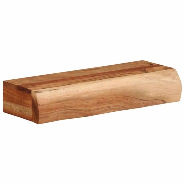 vidaXL Ράφια Τοίχου 2 τεμ. 40x17x8cm από Μασίφ Ξύλο Ακακίας