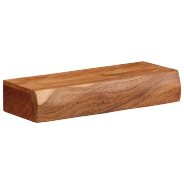 vidaXL Ράφια Τοίχου 2 τεμ. 40x17x8cm από Μασίφ Ξύλο Ακακίας