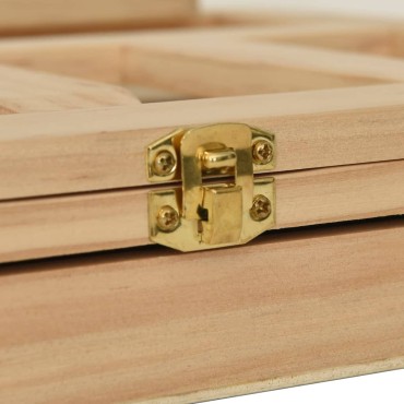 vidaXL Καβαλέτο Επιτραπέζιο Συρτάρι 33,5x25,5x7 εκ. Μασίφ Ξύλο Πεύκου