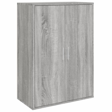 vidaXL Βοηθητικά Ντουλάπια 2 τεμ. Γκρι Sonoma 60x31x84cm Επεξ. Ξύλο