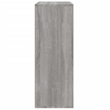 vidaXL Βοηθητικά Ντουλάπια 2 τεμ. Γκρι Sonoma 60x31x84cm Επεξ. Ξύλο