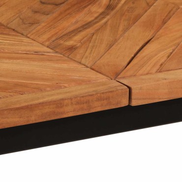 vidaXL Τραπεζαρία 160x80x75cm από Μασίφ Ξύλο Ακακίας 1 τεμ.