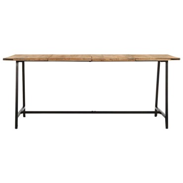 vidaXL Τραπεζαρία 180x90x75cm από Μασίφ Ξύλο Μάνγκο 1 τεμ.