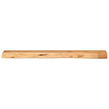 vidaXL Ράφια Τοίχου 2 τεμ. 80x20x3,5cm από Μασίφ Ξύλο Ακακίας