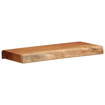 vidaXL Ράφια Τοίχου 2 τεμ. 40x20x3,5cm από Μασίφ Ξύλο Ακακίας