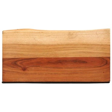 vidaXL Ράφια Τοίχου 2 τεμ. 40x20x3,5cm από Μασίφ Ξύλο Ακακίας
