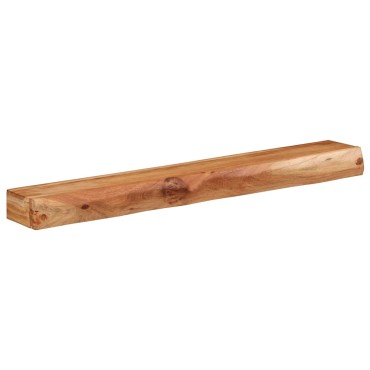 vidaXL Ράφια Τοίχου 2 τεμ. 100x17x8cm από Μασίφ Ξύλο Ακακίας