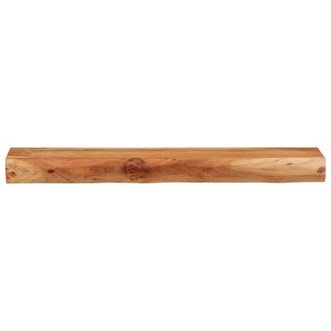 vidaXL Ράφια Τοίχου 2 τεμ. 100x17x8cm από Μασίφ Ξύλο Ακακίας