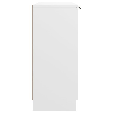 vidaXL Συρταριέρα Λευκή 90,5x30x70cm από Επεξεργασμένο Ξύλο 1 τεμ.
