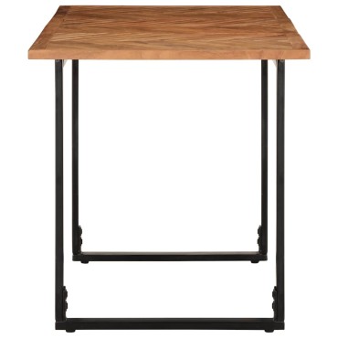 vidaXL Τραπεζαρία 140x70x75cm από Μασίφ Ξύλο Ακακίας 1 τεμ.