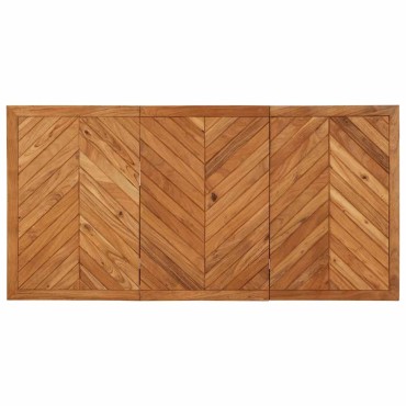 vidaXL Τραπεζαρία 140x70x75cm από Μασίφ Ξύλο Ακακίας 1 τεμ.
