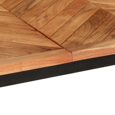 vidaXL Τραπεζαρία 140x70x75cm από Μασίφ Ξύλο Ακακίας 1 τεμ.