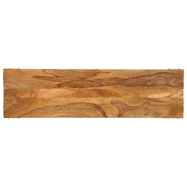 vidaXL Τραπέζι Κονσόλα 110x30x75cm από Μασίφ Ξύλο Μάνγκο 1 τεμ.