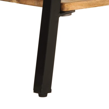 vidaXL Τραπέζι Κονσόλα 110x30x75cm από Μασίφ Ξύλο Μάνγκο 1 τεμ.