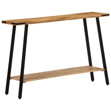 vidaXL Τραπέζι Κονσόλα 110x30x75cm από Μασίφ Ξύλο Μάνγκο 1 τεμ.