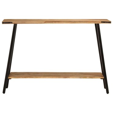 vidaXL Τραπέζι Κονσόλα 110x30x75cm από Μασίφ Ξύλο Μάνγκο 1 τεμ.
