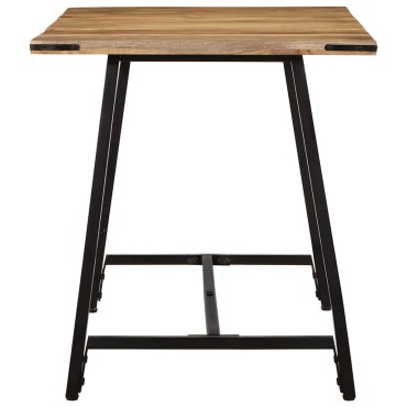 vidaXL Τραπεζαρία 140x70x75cm από Μασίφ Ξύλο Μάνγκο 1 τεμ.