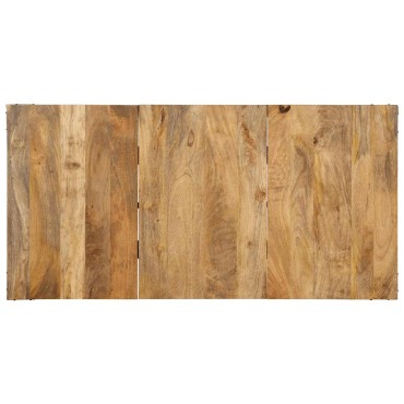 vidaXL Τραπεζαρία 140x70x75cm από Μασίφ Ξύλο Μάνγκο 1 τεμ.