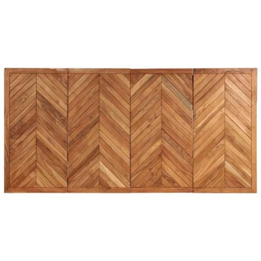 vidaXL Τραπεζαρία Κήπου 180x90x75cm από Μασίφ Ξύλο Ακακίας 1 τεμ.