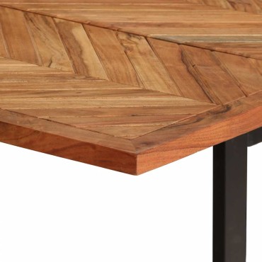 vidaXL Τραπεζαρία Κήπου 180x90x75cm από Μασίφ Ξύλο Ακακίας 1 τεμ.