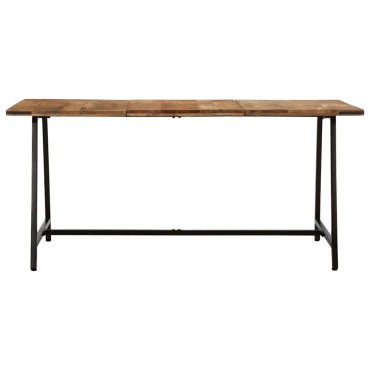 vidaXL Τραπεζαρία 160x80x75cm από Μασίφ Ξύλο Μάνγκο 1 τεμ.