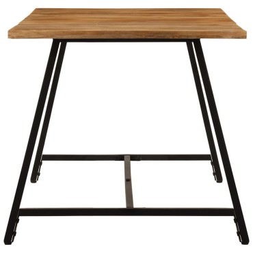 vidaXL Τραπεζαρία 160x80x75cm από Μασίφ Ξύλο Μάνγκο 1 τεμ.