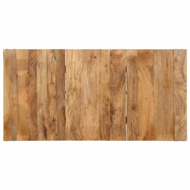 vidaXL Τραπεζαρία 160x80x75cm από Μασίφ Ξύλο Μάνγκο 1 τεμ.