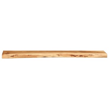 vidaXL Ράφια Τοίχου 2 τεμ. 100x20x3,5cm από Μασίφ Ξύλο Ακακίας