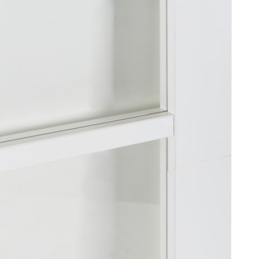 vidaXL Συρόμενη Πόρτα με Σετ Εξαρτημάτων ORKDAL Λευκή 73.5x211 εκ.