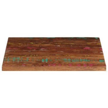 vidaXL Επιφάνεια Τραπεζιού Τετράγωνη 80x80x3,8cm Ανακυκλωμένο Ξύλο 1 τεμ.