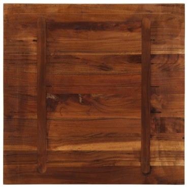 vidaXL Επιφάνεια Τραπεζιού Τετράγωνη 80x80x3,8cm Ανακυκλωμένο Ξύλο 1 τεμ.