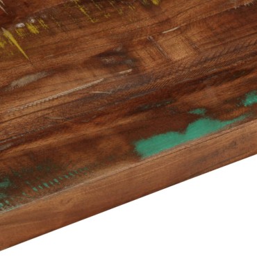 vidaXL Επιφάνεια Τραπεζιού Τετράγωνη 80x80x3,8cm Ανακυκλωμένο Ξύλο 1 τεμ.