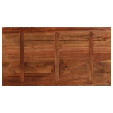 vidaXL Επιφάνεια Τραπεζιού Ορθογώνια 100x60x2,5cm Ανακυκλωμένο Ξύλο 1 τεμ.