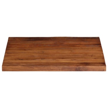 vidaXL Επιτραπέζιο 80x80x2,5cm Τετράγωνο Μασίφ Ξύλο Ανακυκλωμένο