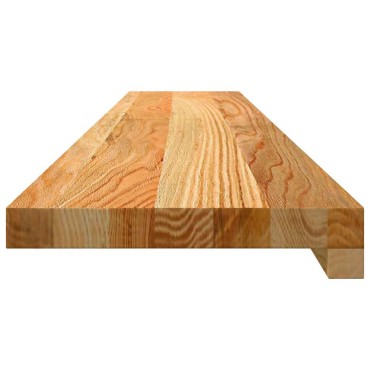 vidaXL Περβάζια παραθύρων 2 τεμ. Αν. Καφέ 110x20x2εκ. Μασίφ Ξύλο Δρυός