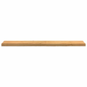 vidaXL Περβάζια παραθύρων 2 τεμ. Αν. Καφέ 140x30x2εκ. Μασίφ Ξύλο Δρυός