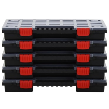 vidaXL Κουτιά Ταξινόμησης 10 τεμ. 40 x 30 x 5 εκ. από Πολυπροπυλένιο