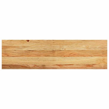 vidaXL Πατάκια Σκάλας 2 τεμ. Ανοιχτό Καφέ 90x30x2 cm Ξύλο Δρυός