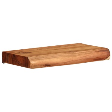 vidaXL Ράφια Τοίχου 2 τεμ. 30x20x3,5cm από Μασίφ Ξύλο Ακακίας