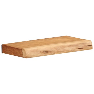 vidaXL Ράφια Τοίχου 2 τεμ. 30x20x3,5cm από Μασίφ Ξύλο Ακακίας