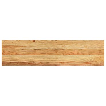 vidaXL Πατάκια Σκάλας 12 τεμ. Ανοιχτό Καφέ 100x25x2 cm Ξύλο Δρυός