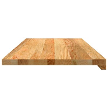 vidaXL Περβάζια παραθύρων 2 τεμ. Αν. Καφέ 90x40x2 εκ. Μασίφ Ξύλο Δρυός
